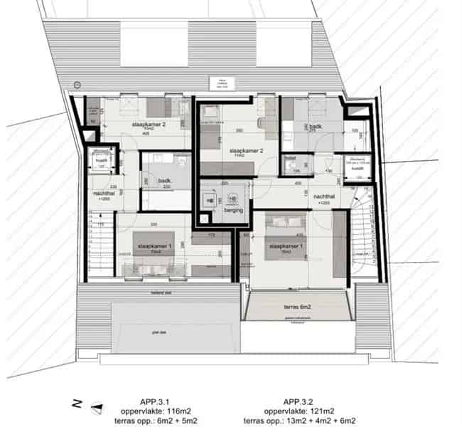Nieuwbouw duplex te koop in Tielt