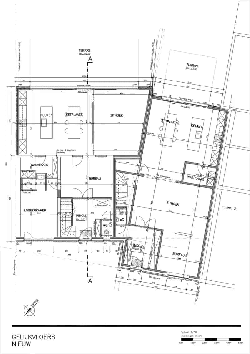 Totaalrenovatiewoning op plan, op een terrein van 1107m²