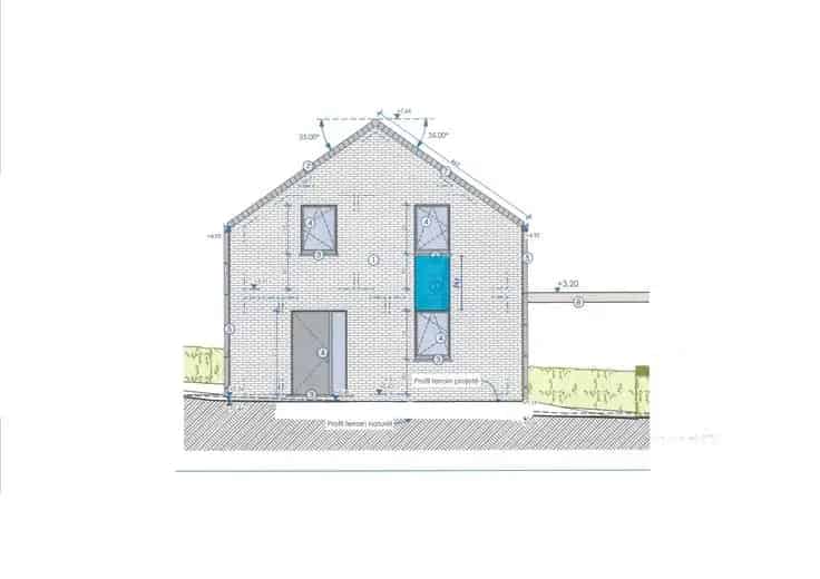 Moderne 4-Gevelwoning te Koop - 3 slaapkamers - PEB A