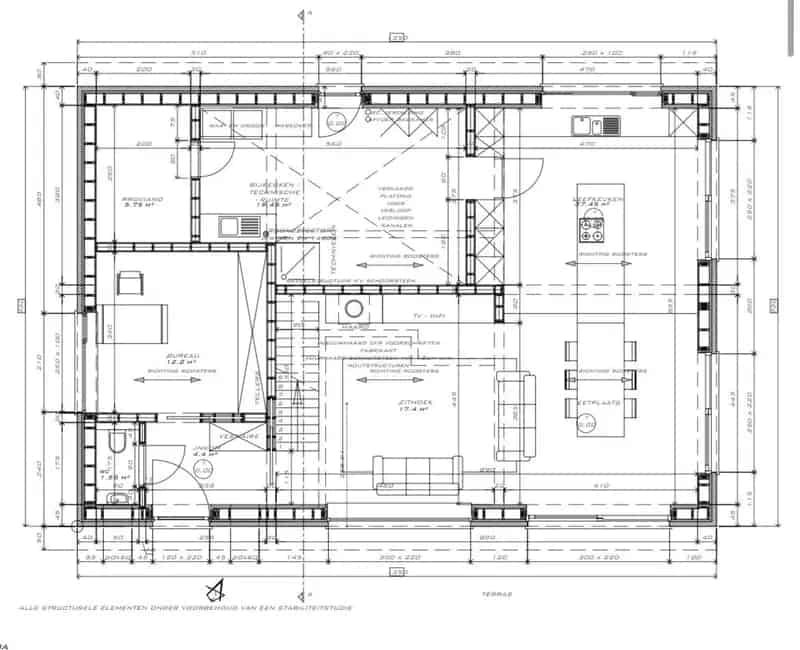 +-8230 m² grond te koop met een goedgekeurde bouwvergunning voor een alleenstaande woning
