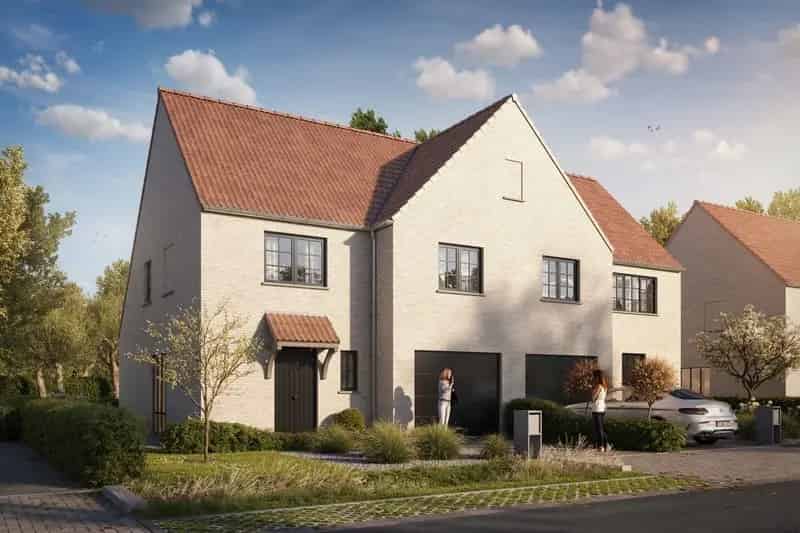 Rustige gelegen halfopen nieuwbouwwoningen in De Haan