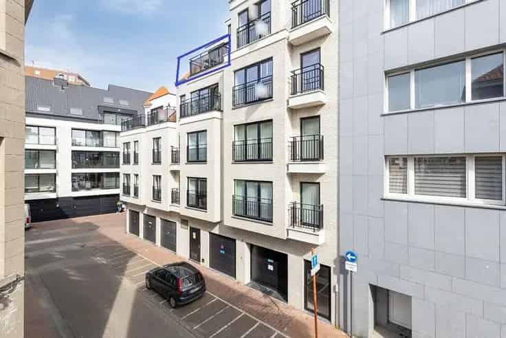 Duplexappartement Blankenberge Nabij Zee