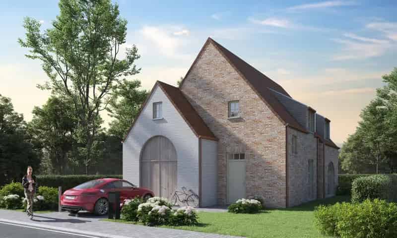 Landelijke nieuwbouwwoning