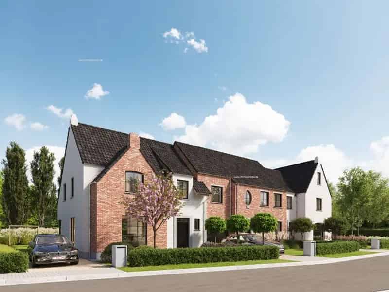 Nieuwbouw gesloten bebouwing te koop in Roeselare