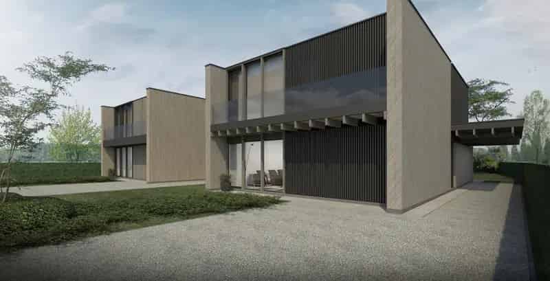 Bouwgrond Hulste Ecologische Woning Casco