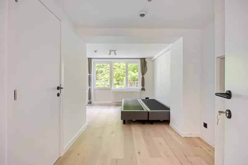 Volledig gerenoveerde studentenkamer in residentie met 29 studentenkamers met eigen sanitair en terras in hartje Leuven - EPC label A!