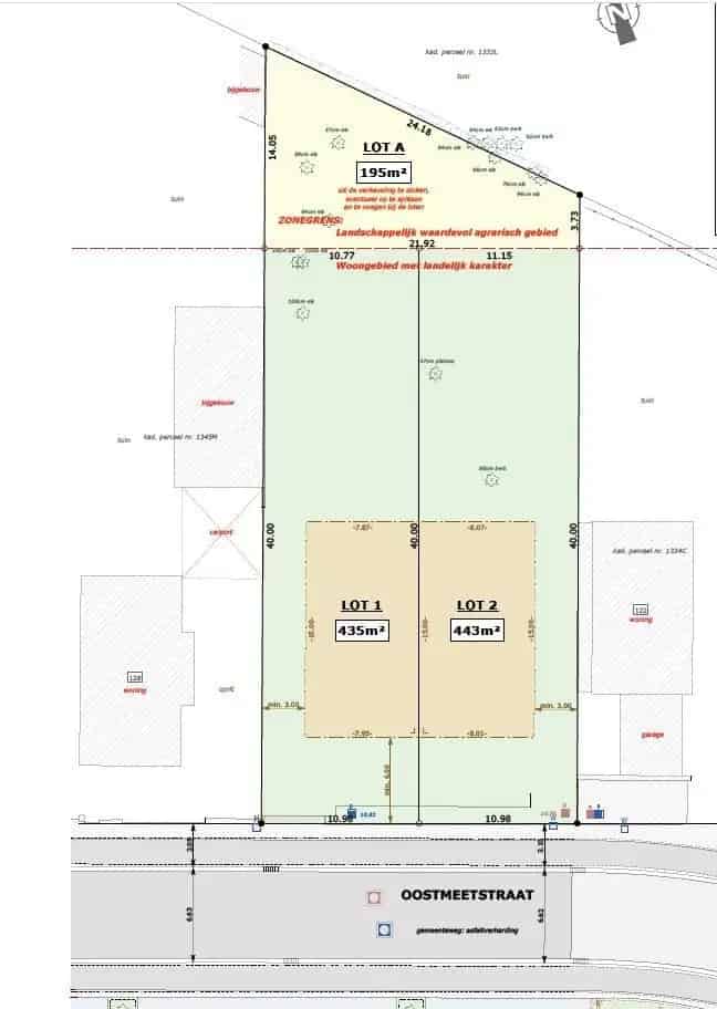 Prachtige halfopen woning met 3 slaapkamers in Koekelare op 512 m²
