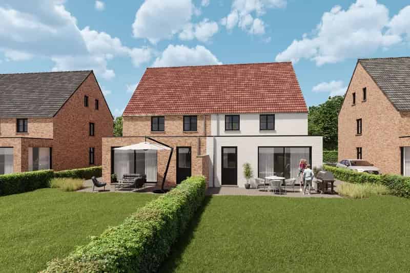 Nieuwbouwwoning met 3 (mog. 4) slpks en E peil 20 op rustige locatie