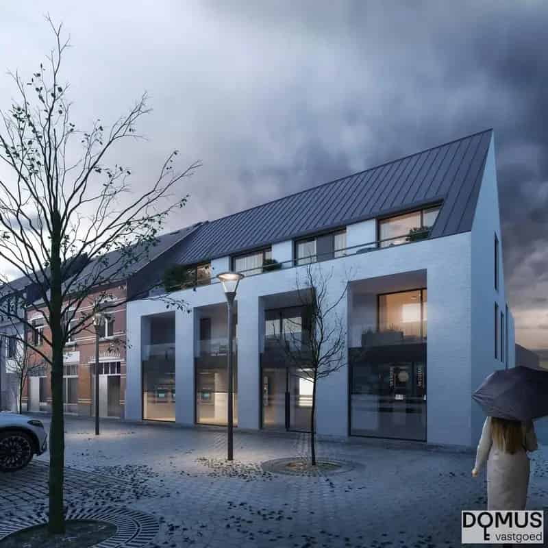 Commercieel gelijkvloers met TOPligging in de dorpskern van Meise
