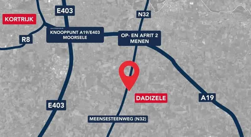 Nieuwbouw bedrijfsgebouw te koop in Bedrijvenpark Industrielaan Moorslede Moorslede