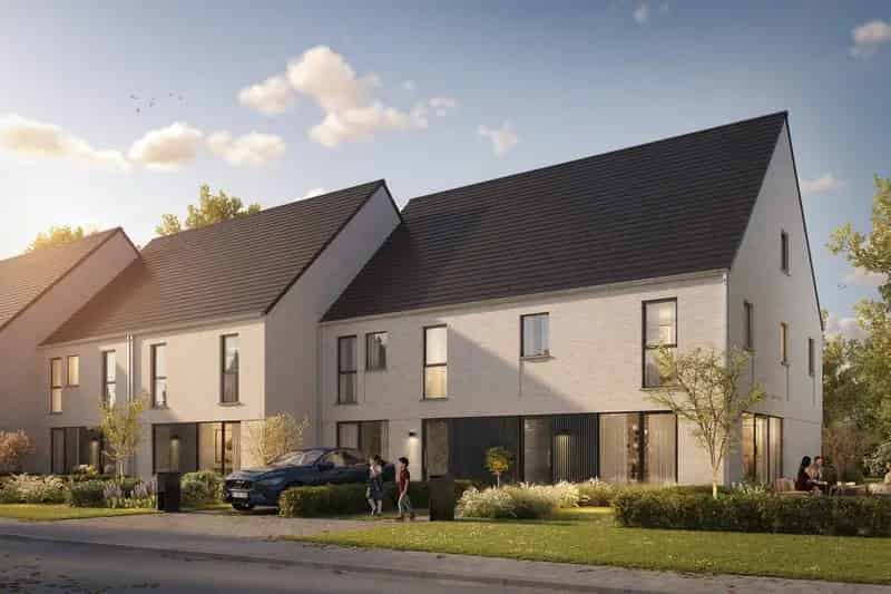 Energiezuinige nieuwbouwwoningen te Hofstade