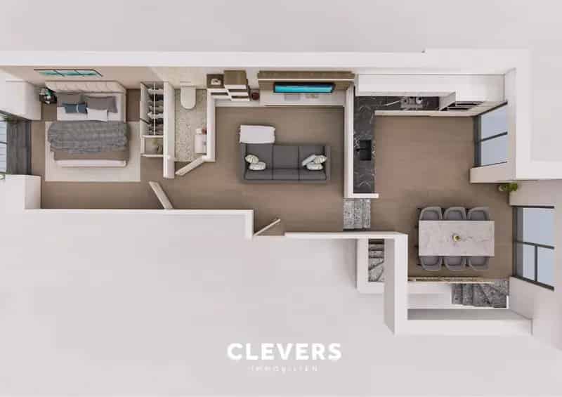 Twee renovatieprojecten met vergunde bouwplannen.