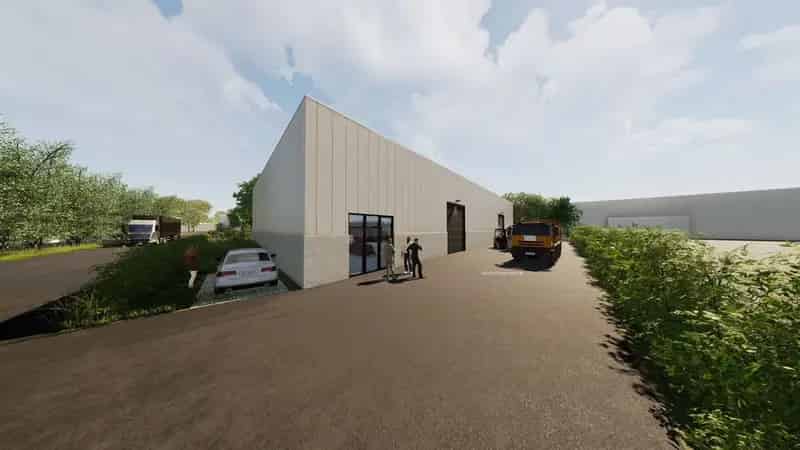 Nieuwbouw bedrijfsgebouw te koop in Bollestraat Lichtervelde
