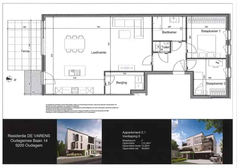 Centraal gelegen energiezuinig nieuwbouwproject. - Appartement te koop
