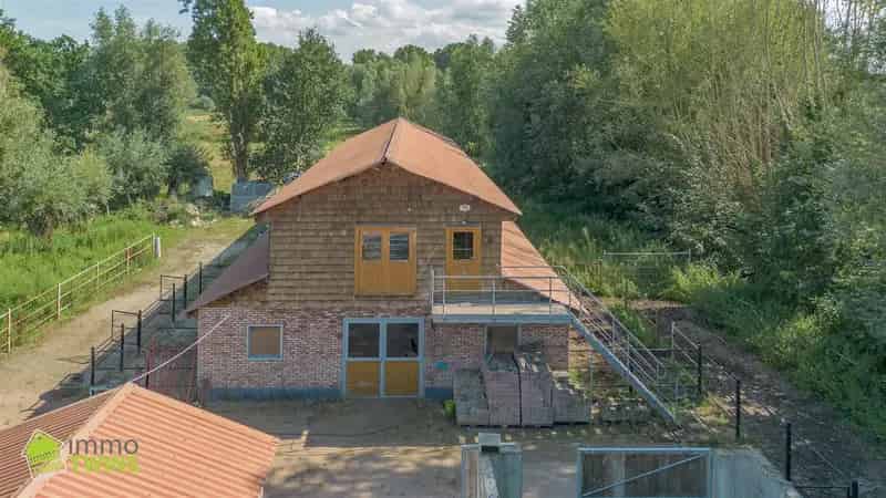 Eigendom met 11 paardenstallen en woning in Grembergen