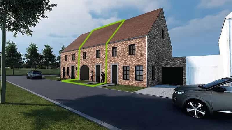 Nieuwbouwwoning te koop in Sint-Lievens-Houtem - Bavegem met 3 slaapkamers