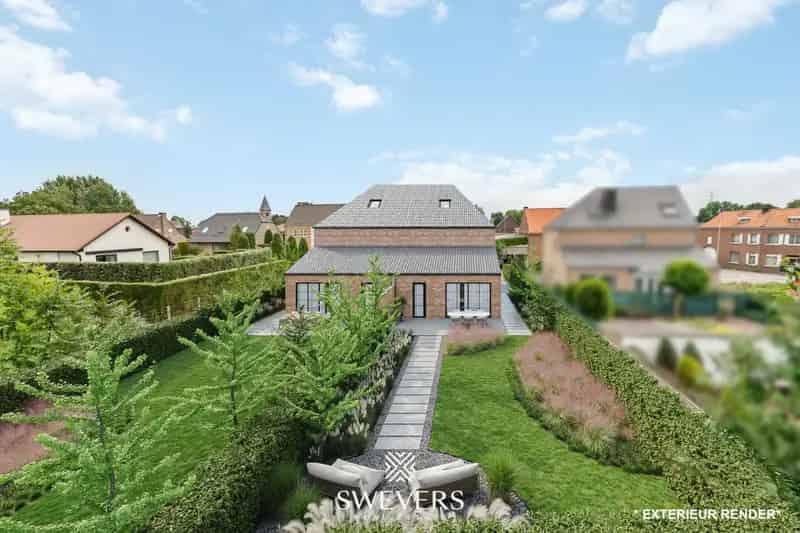 Bouwgrond voor halfopen bebouwing in hartje Riemst